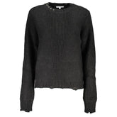 Patrizia Pepe Black Fabric Sweater